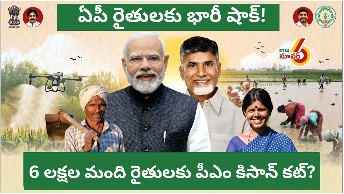 PM Kisan Updates 2025 AP 6 Lakhs Farmers Cut
